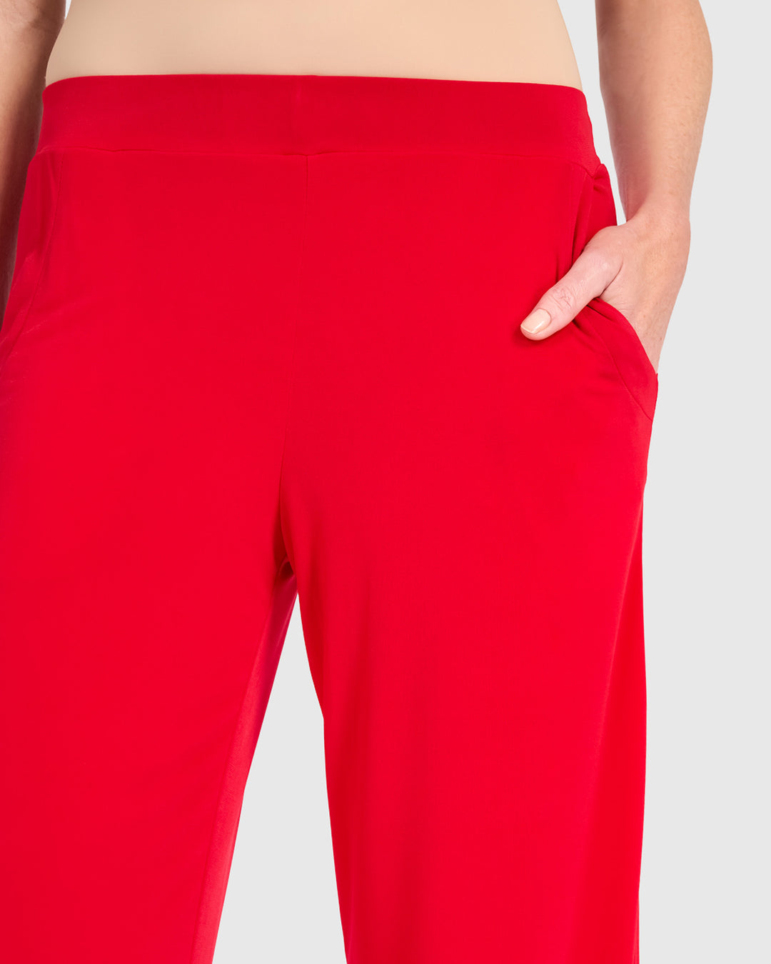 Essential Slinky Flow Pants, Red