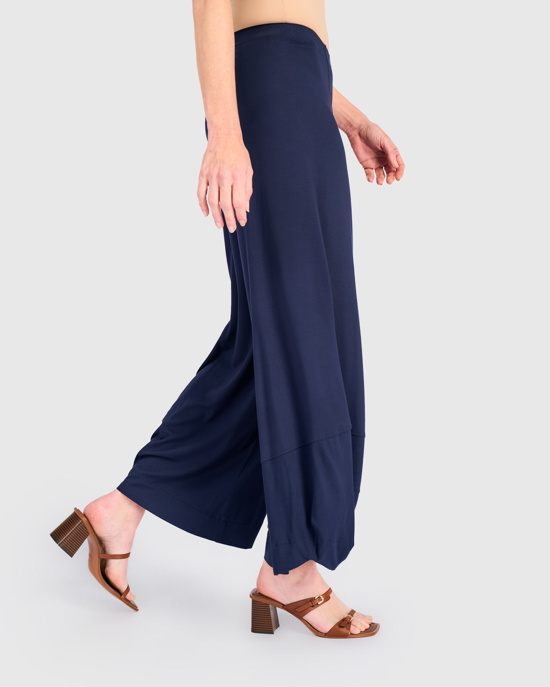 Essential Punto Pants, Navy