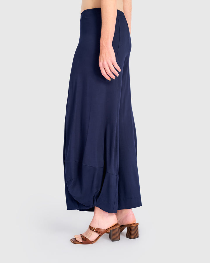 Essential Punto Pants, Navy