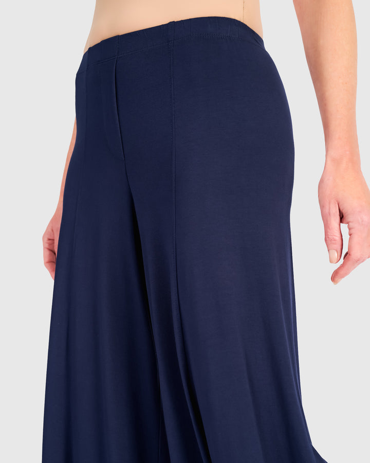 Essential Punto Pants, Navy