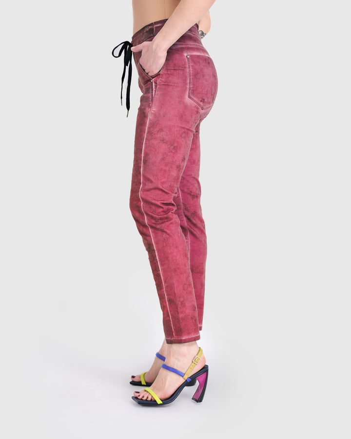 Candy Stretch Iconic Jeans, Magenta