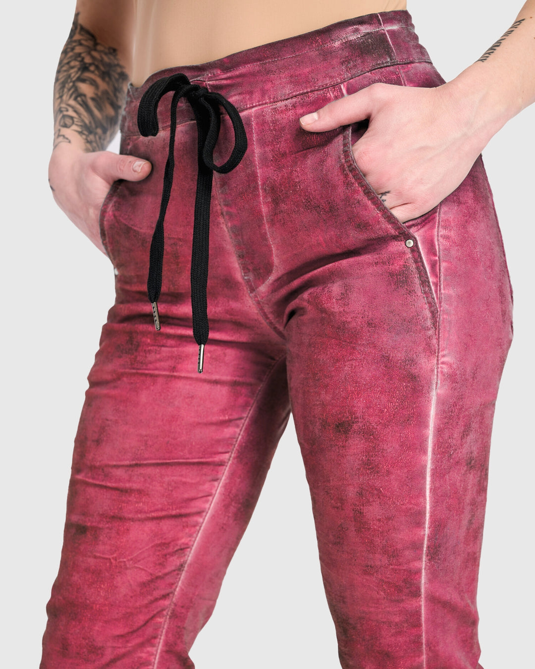 Candy Stretch Iconic Jeans, Magenta