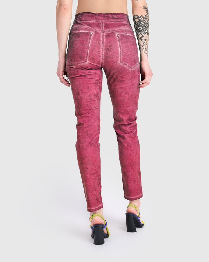 Candy Stretch Iconic Jeans, Magenta