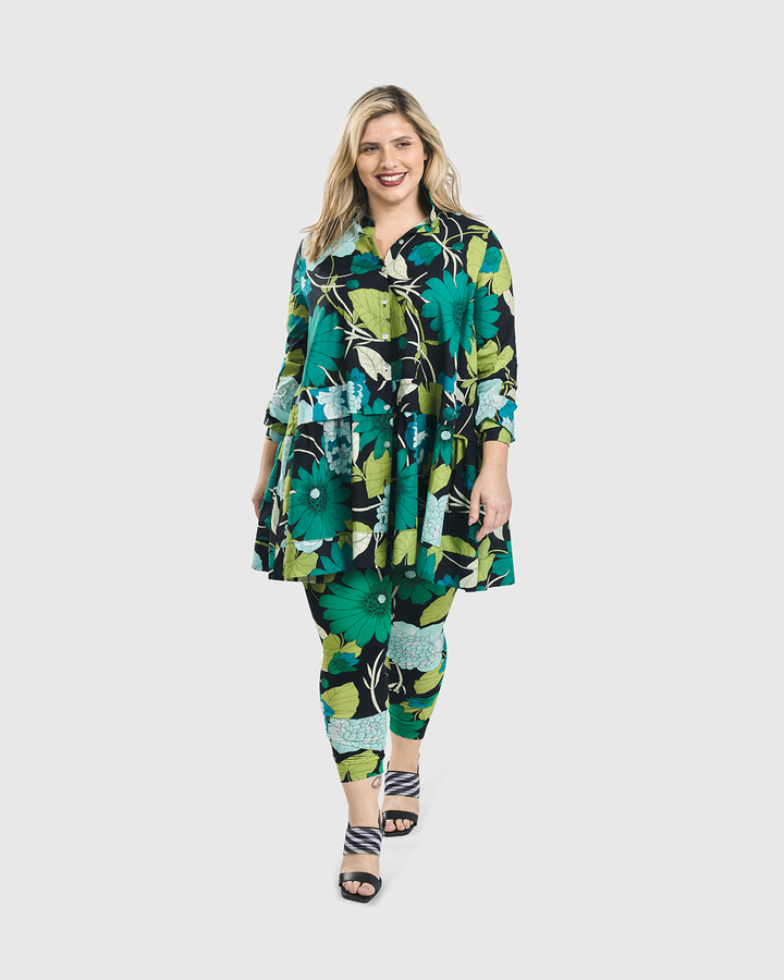 Getaway Tunic Blouse, Floral