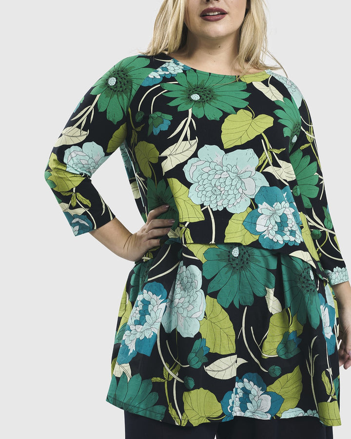 Swing Tunic Top, Floral