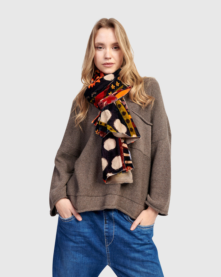 Velvette Scarf, Autumn