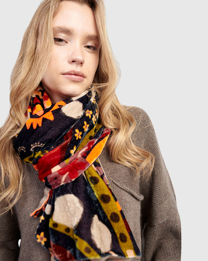 Velvette Scarf, Autumn