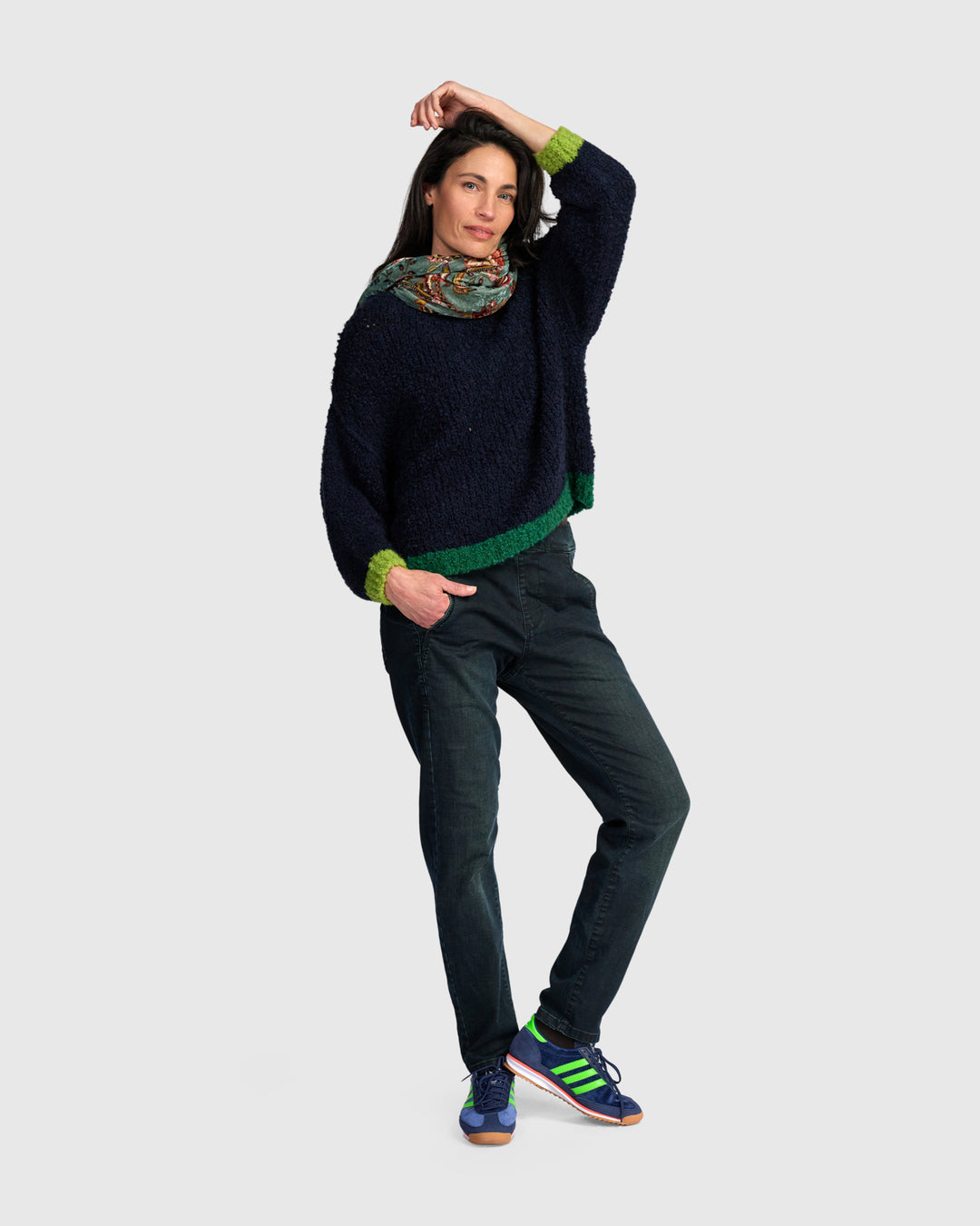 Denim Iconic Stretch Jeans, Indigo
