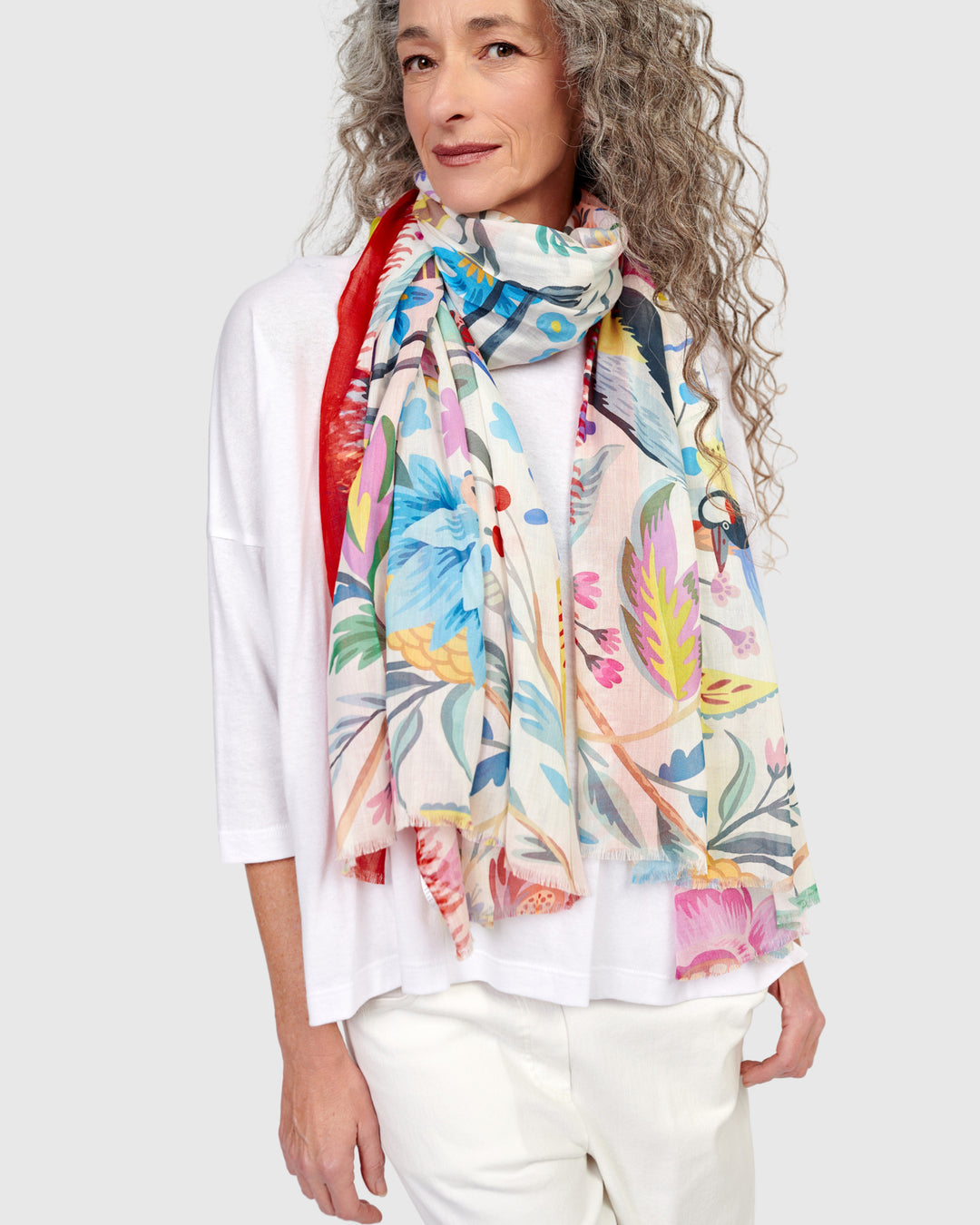 Paradise Scarf, Garden