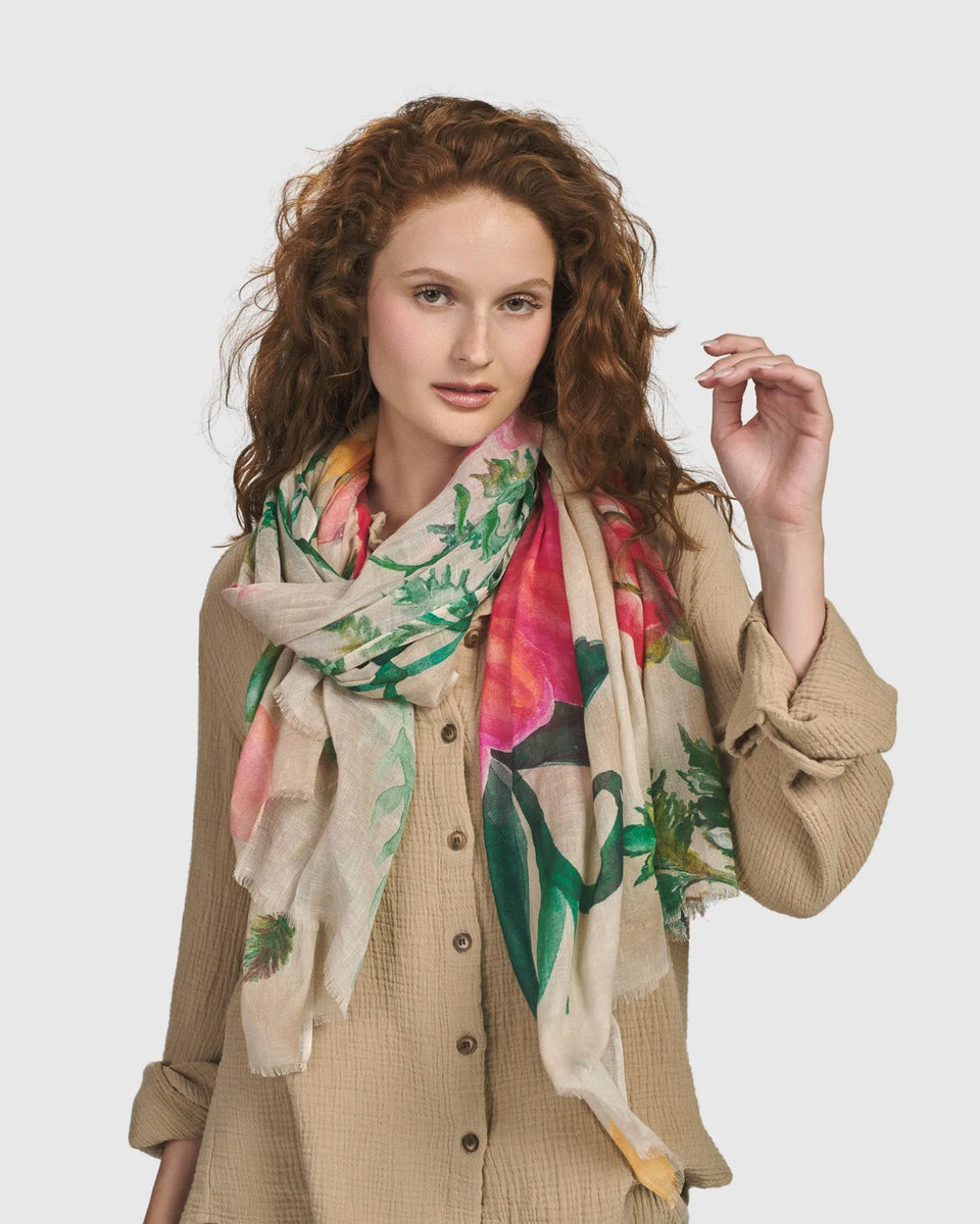 Primavera Scarf, Peony – Alembika U.S.