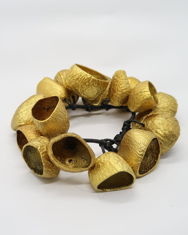 Pangium Seed Bracelet, Gold