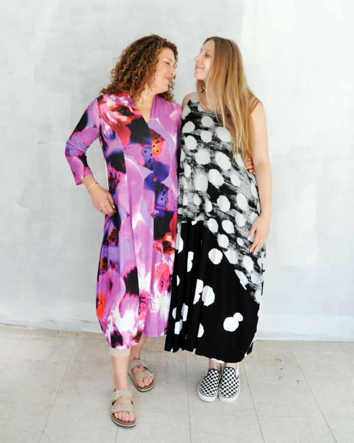 Gekko Cocoon Dress, Orchid