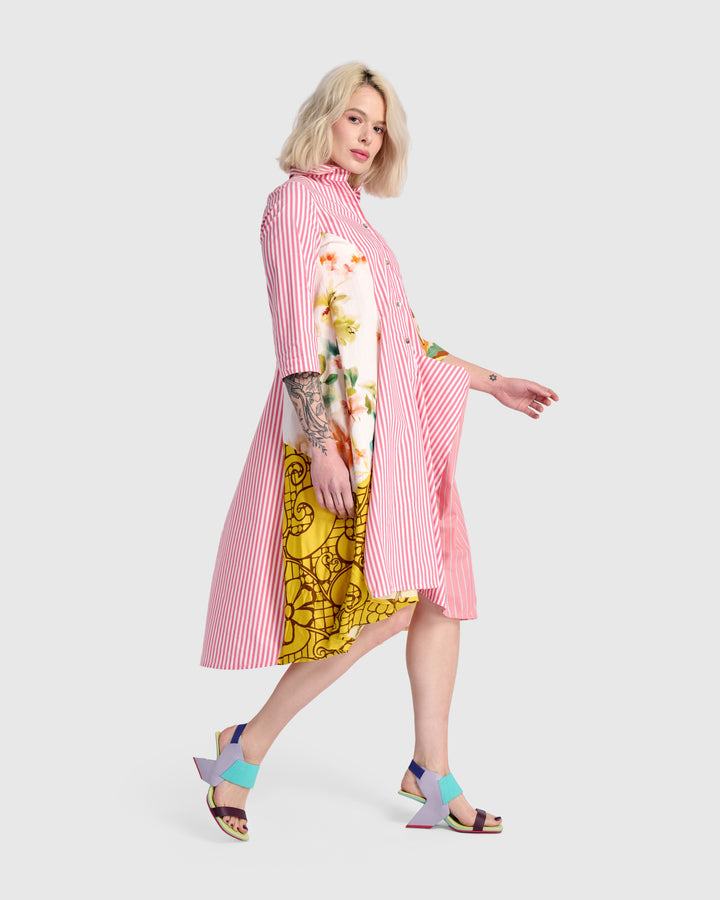 Sweet Pea Wonderful Dress, Pink Mix