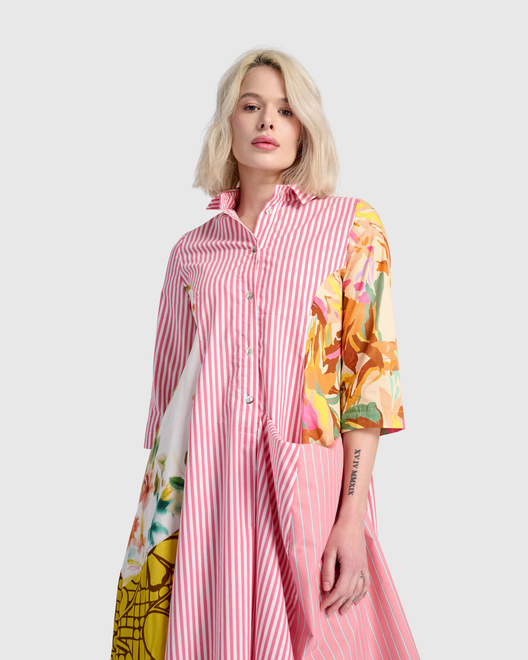 Sweet Pea Wonderful Dress, Pink Mix