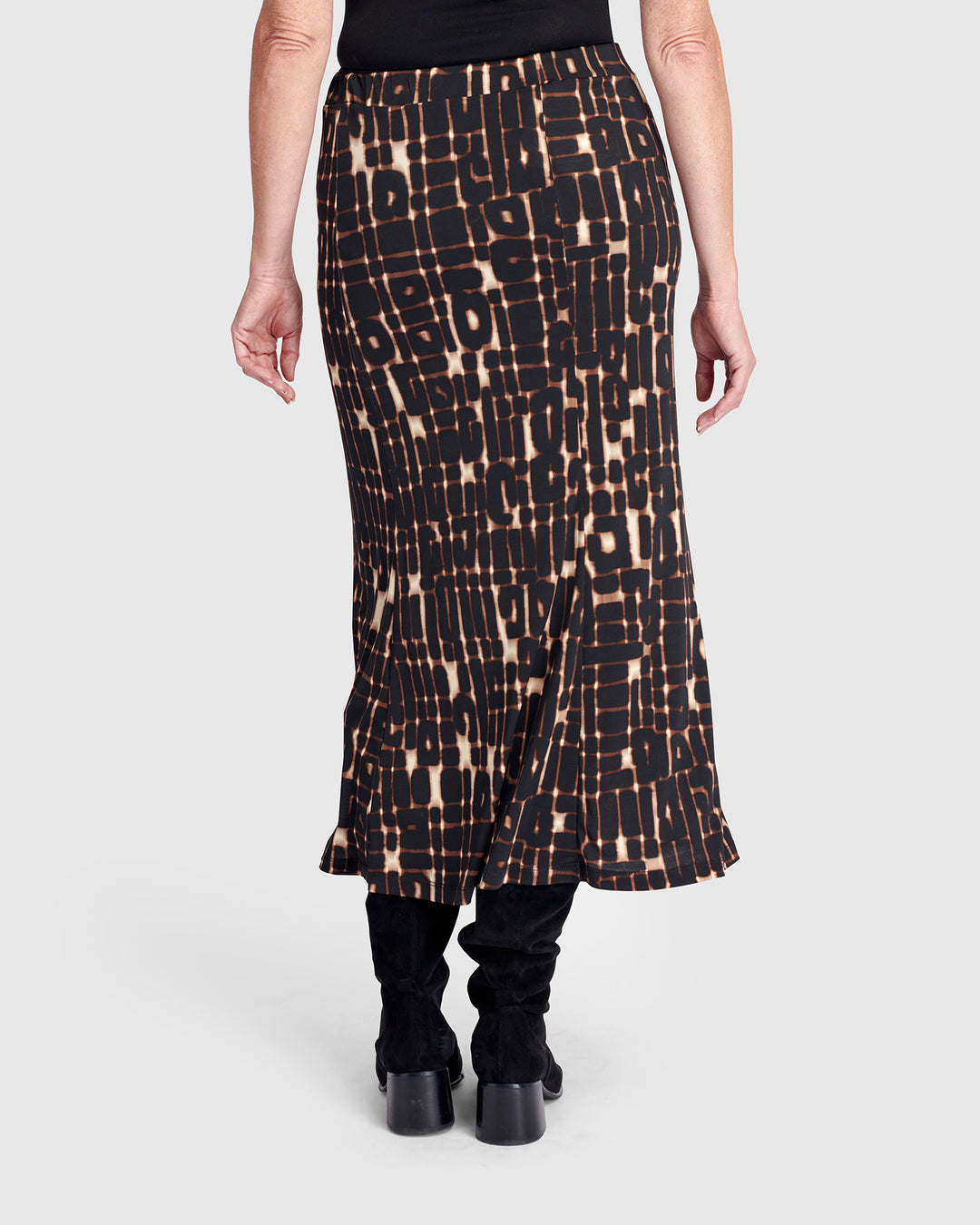 Glyph Pencil Skirt, Matrix