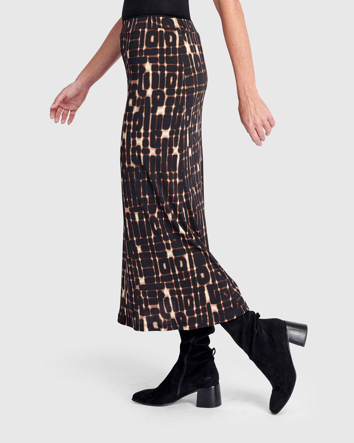 Glyph Pencil Skirt, Matrix