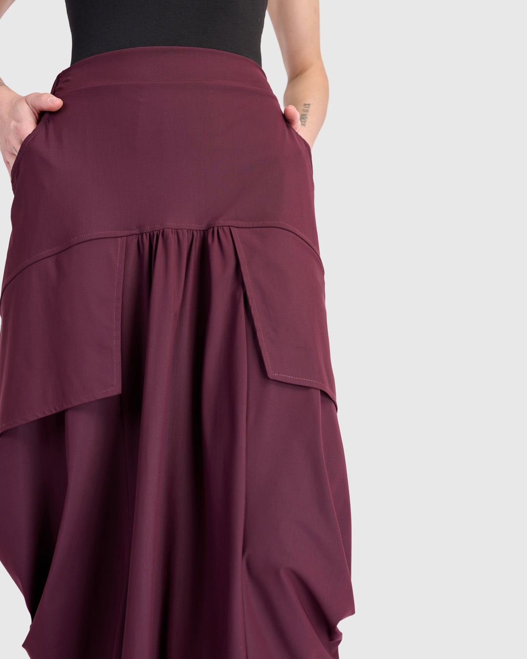 Essential Tekbika Gotta Have It Skirt, Wine