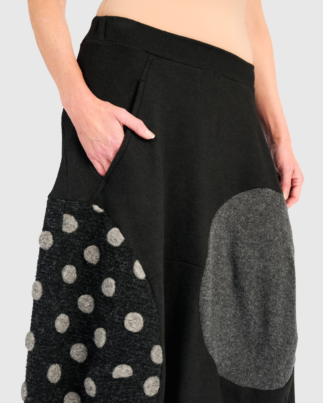 Urban Cozy Maxi Skirt, Storm Mix
