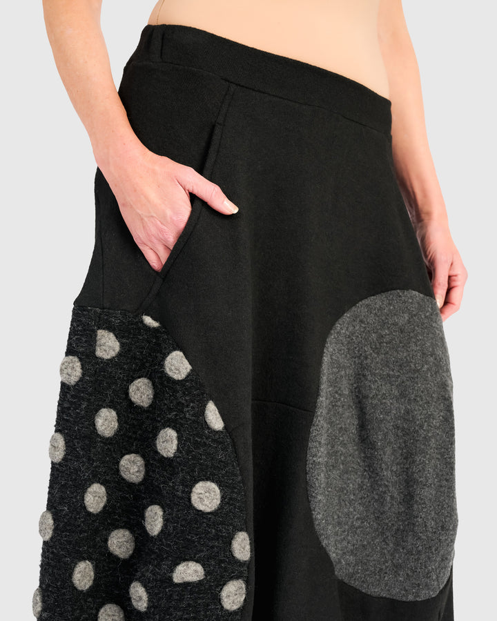 Urban Cozy Maxi Skirt, Storm Mix