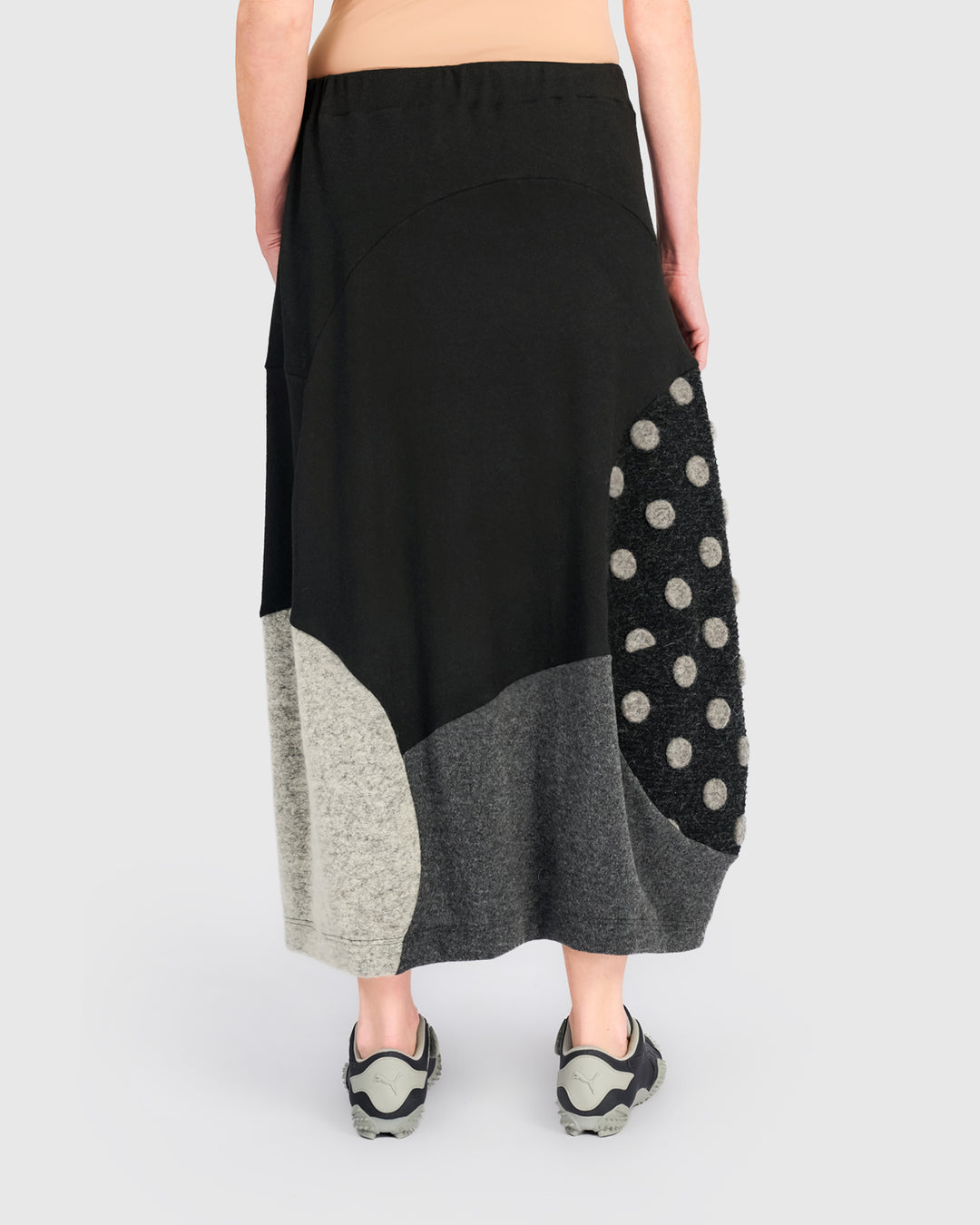 Urban Cozy Maxi Skirt, Storm Mix