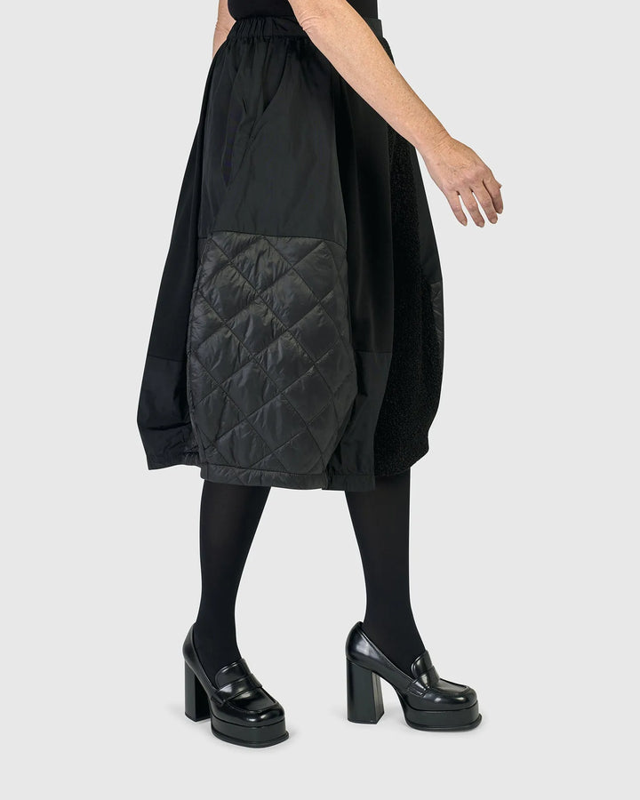 Urban Divina Balloon Skirt, Black