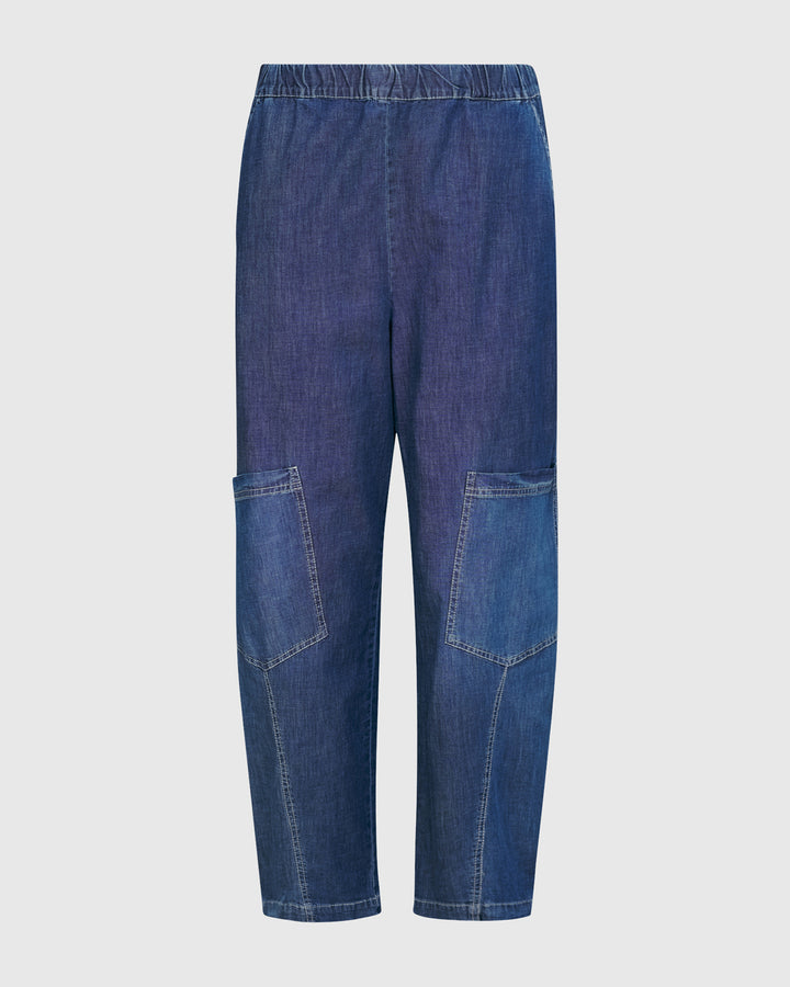 Papaya Relaxed Pants, Denim