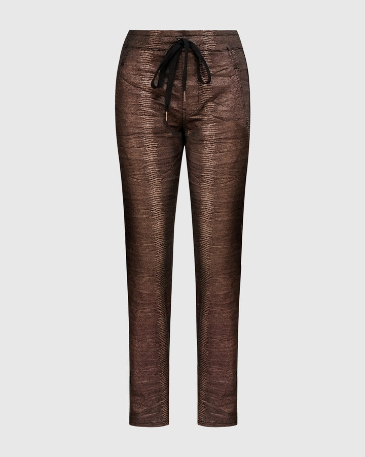 Serpent Iconic Stretch Jeans, Bronze