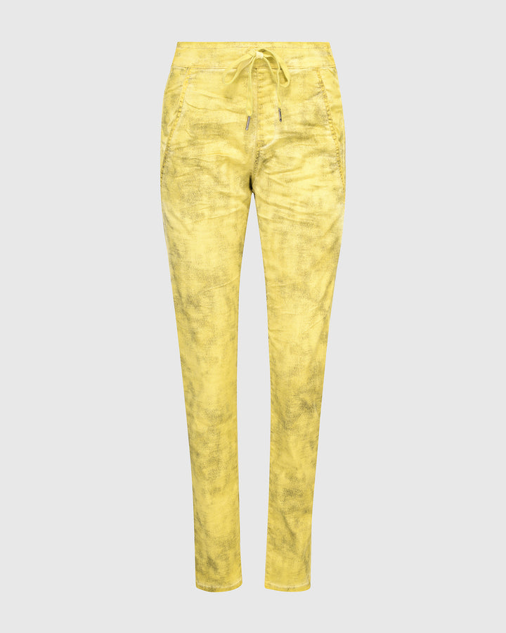 Iconic Stretch Jeans, Citron