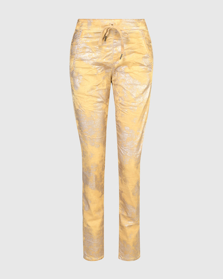 Iconic Stretch Jeans, Honey Gold