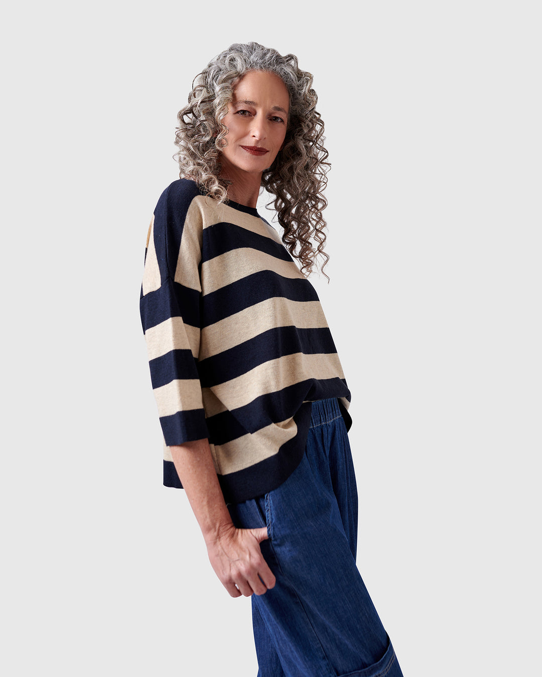 Twiggy Sweater, Stripes