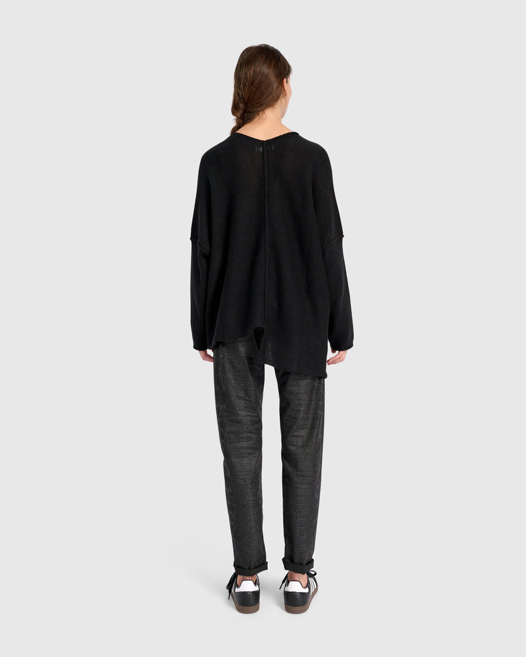 Bliss Slouchy Sweater, Black
