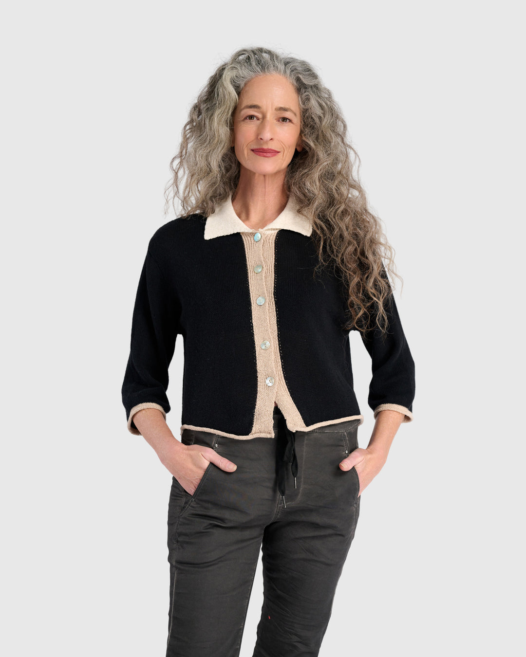 Coco Cardigan, Black