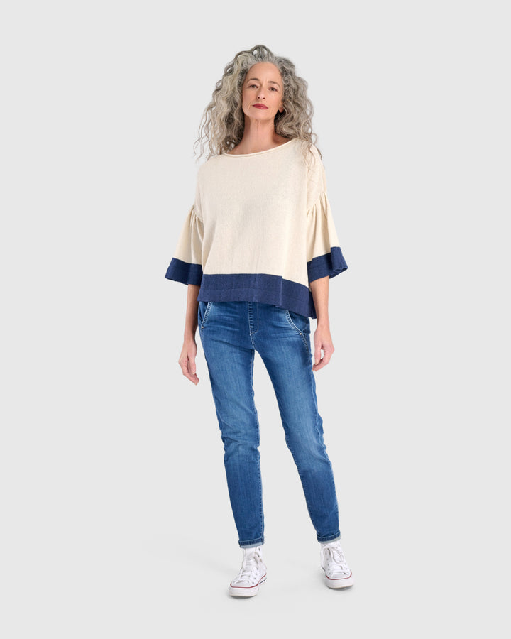 Belle Sweater, Vanilla