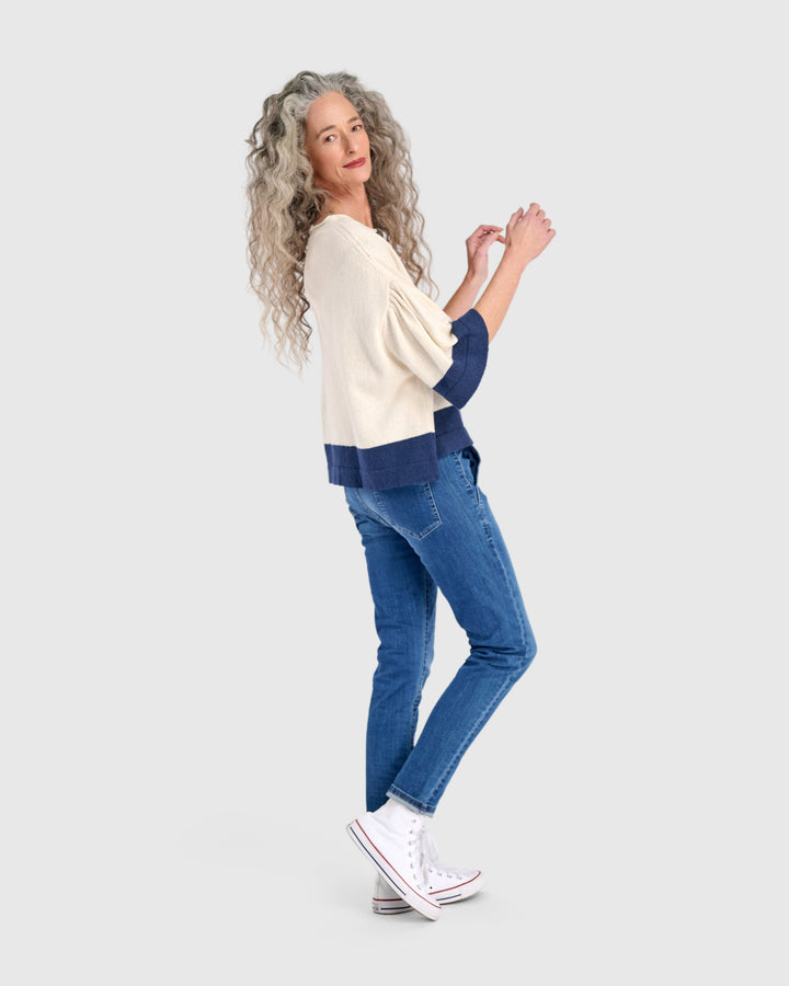 Belle Sweater, Vanilla