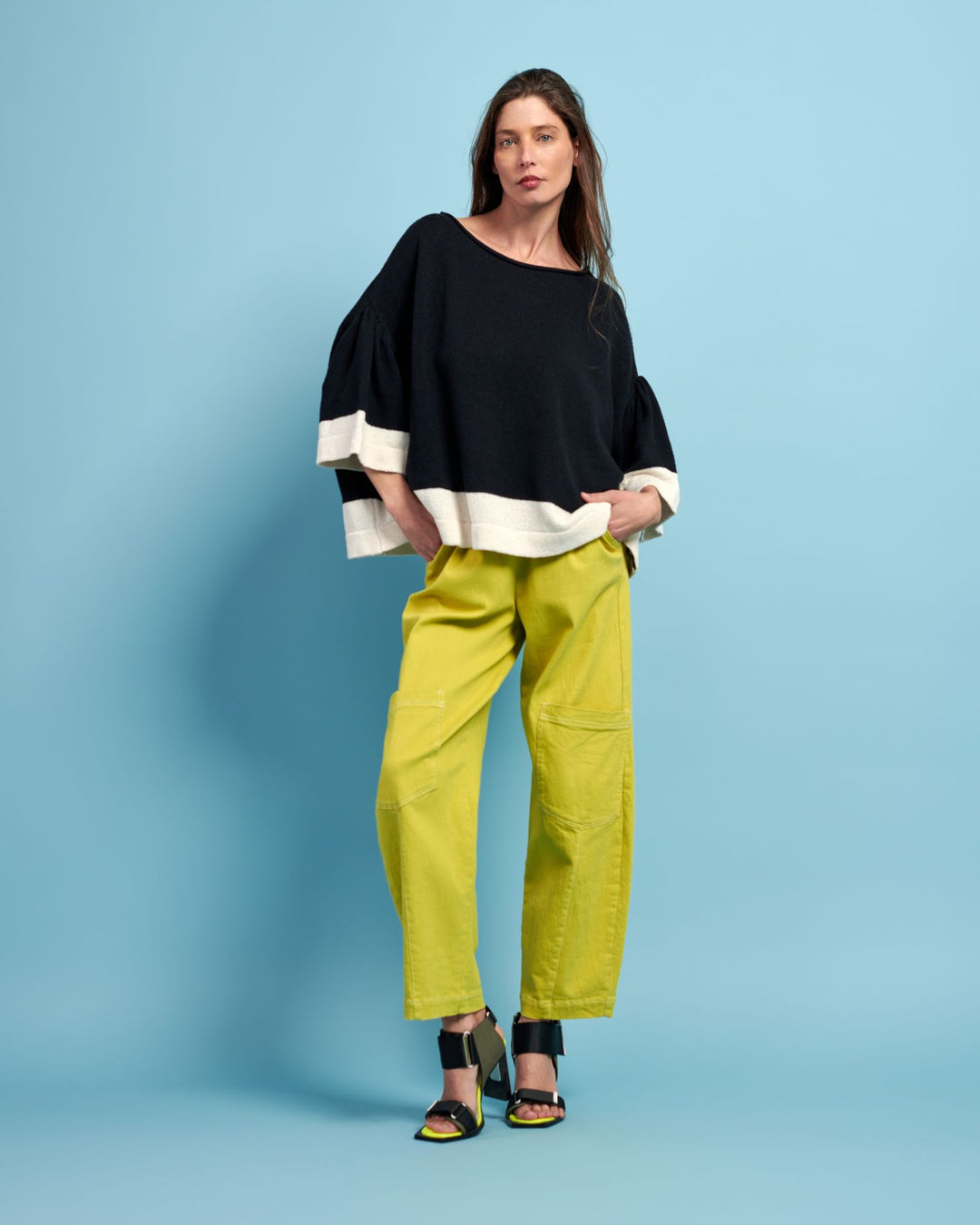 Papaya Relaxed Pants, Marker