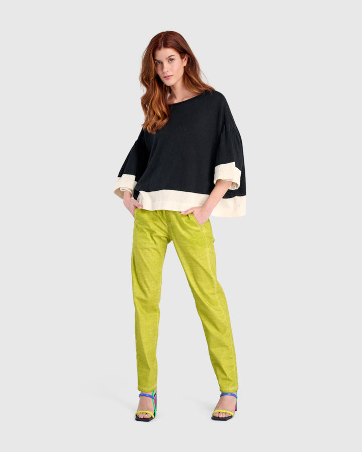 Washed Iconic Stretch Jeans, Electric