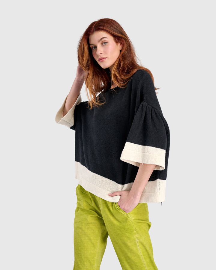 Belle Sweater, Black