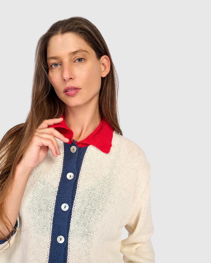 Coco Cardigan, Ivory