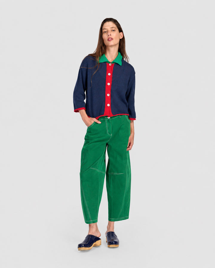 Coco Cardigan, Navy Mix