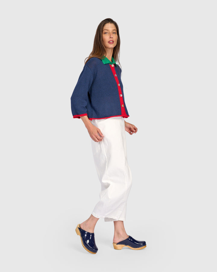 Coco Cardigan, Navy Mix