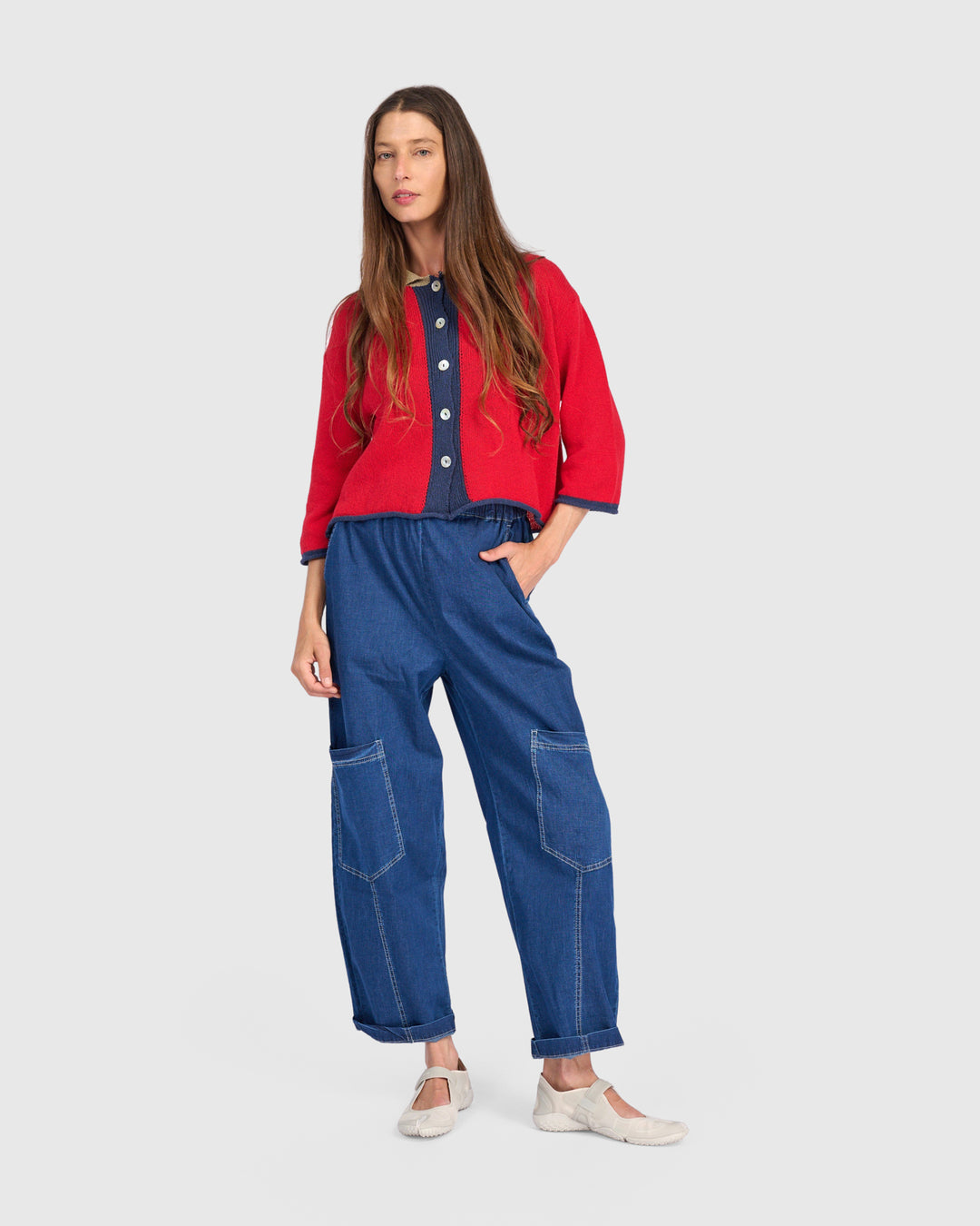 Coco Cardigan, Red
