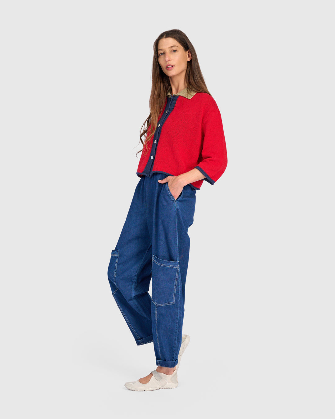 Coco Cardigan, Red