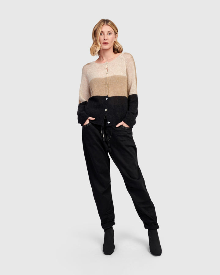 Weekend Boyfriend Jogger Jeans, Black