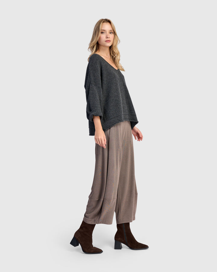 Sunday Lantern Pants, Brown
