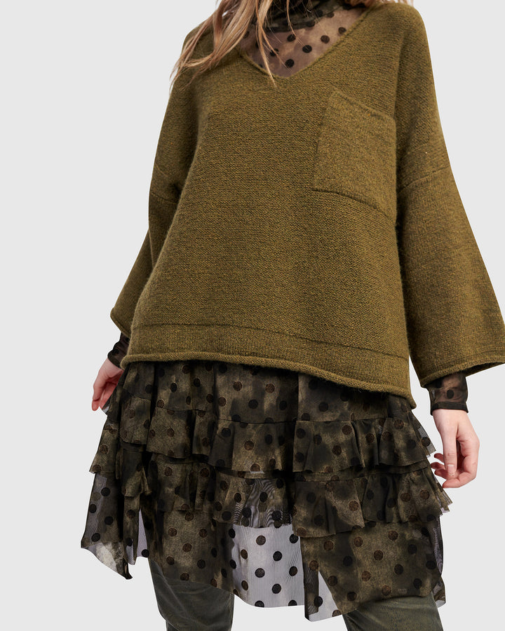 Urban Eph Mesh Top, Antique