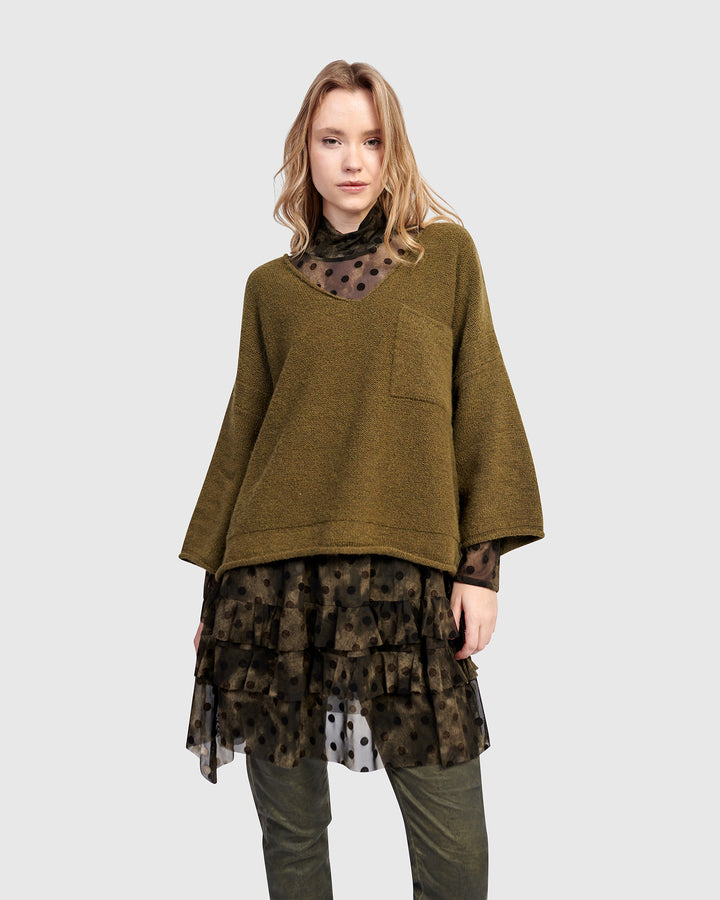 Urban Eph Mesh Top, Antique