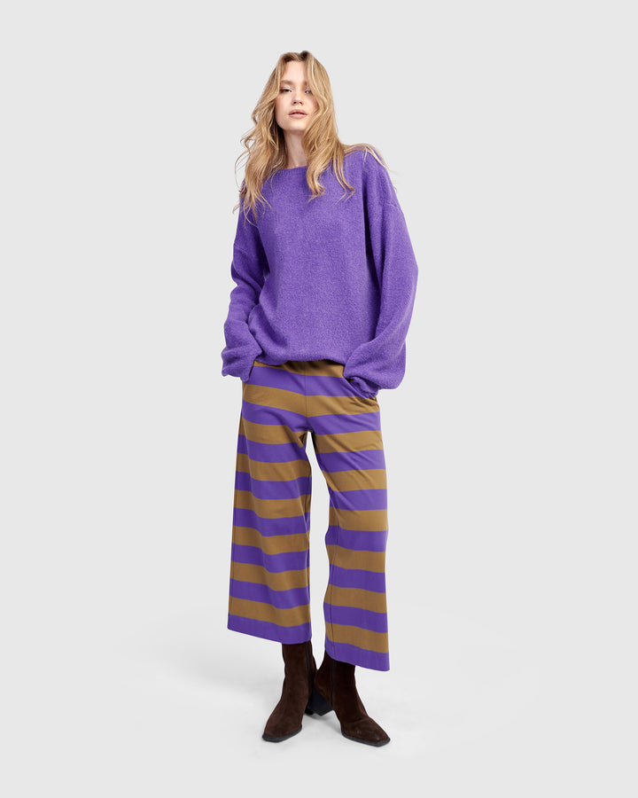 Chacha Reversible Cardigan, Purple