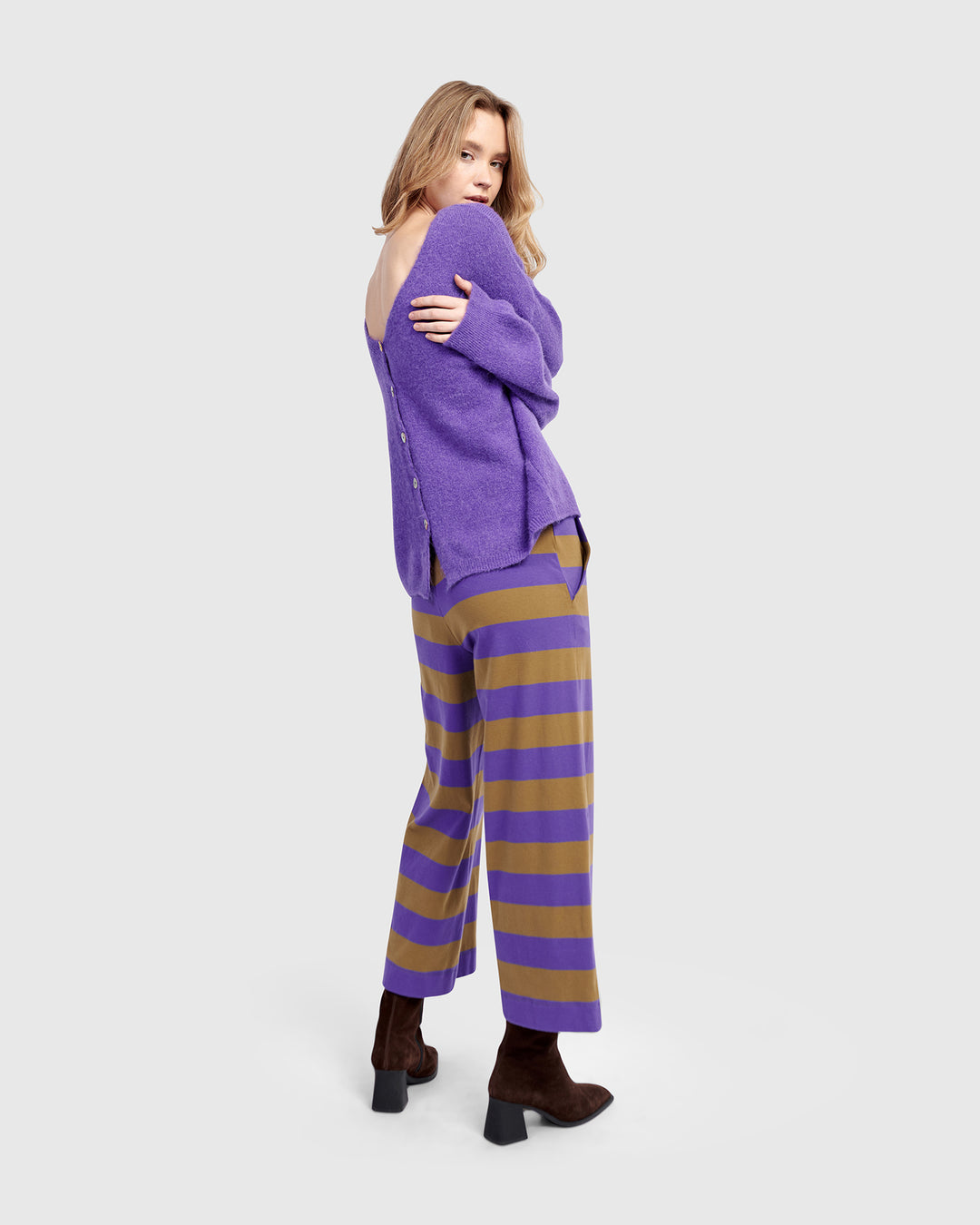 Urban Retrofit Cropped Pants, Purple