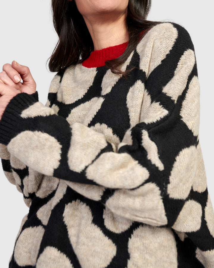 Stepping Stones Sweater, Pebbles
