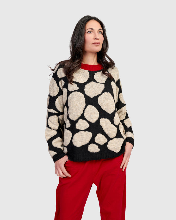 Stepping Stones Sweater, Pebbles